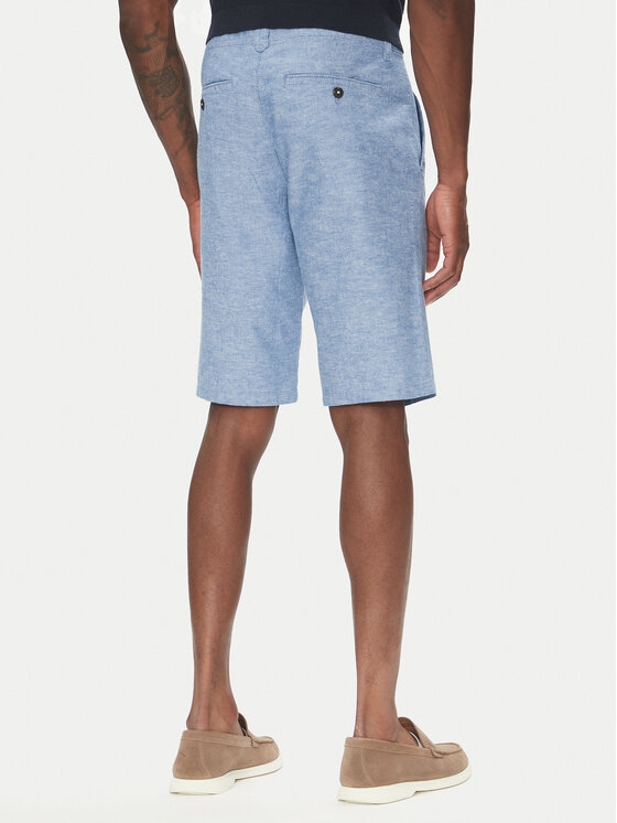 Tom Tailor Tom Tailor Szorty materiałowe 1044712 Niebieski Regular Fit