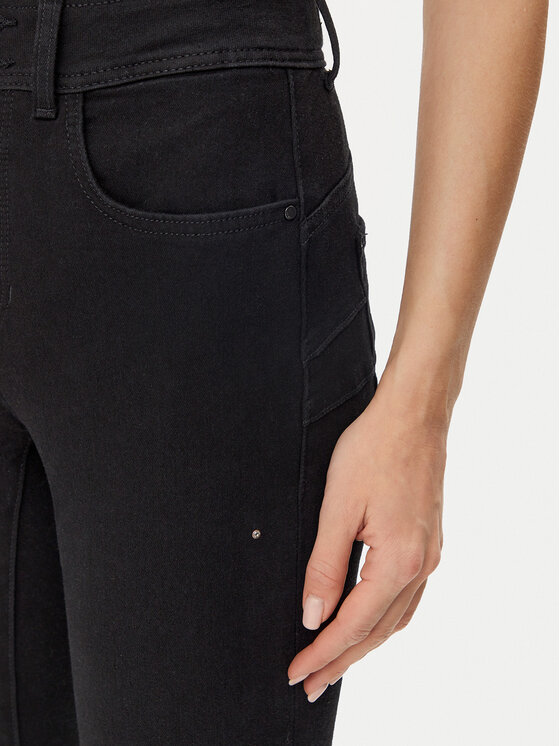 Guess Guess Τζιν W5RA34 D5LM1 Μαύρο Slim Fit