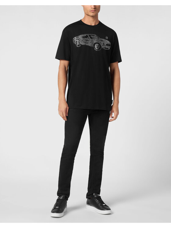 PHILIPP PLEIN PHILIPP PLEIN T-Shirt 22143 Černá Regular Fit