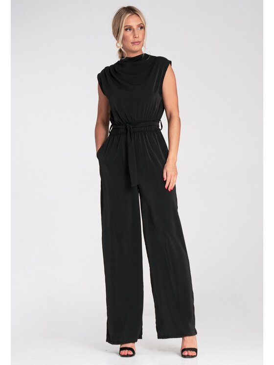 FIGL FIGL Kombinezon M1196 Czarny Regular Fit