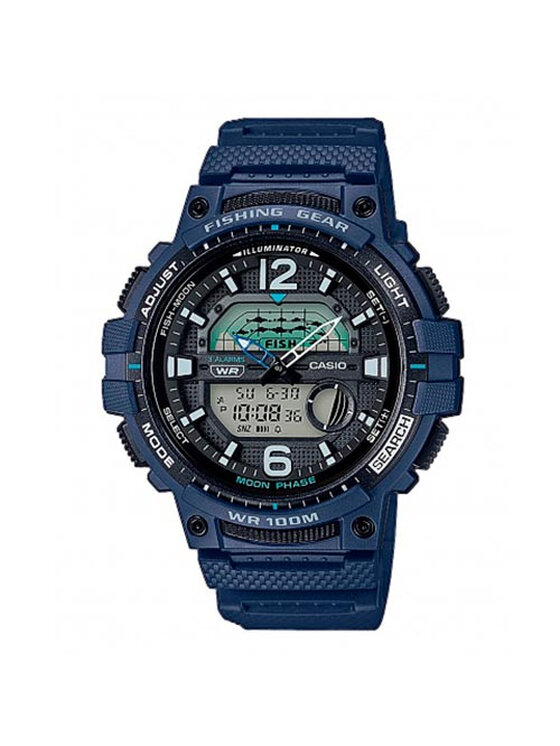 Casio Casio Ročna ura WSC-1250H-2AVEF Mornarsko modra