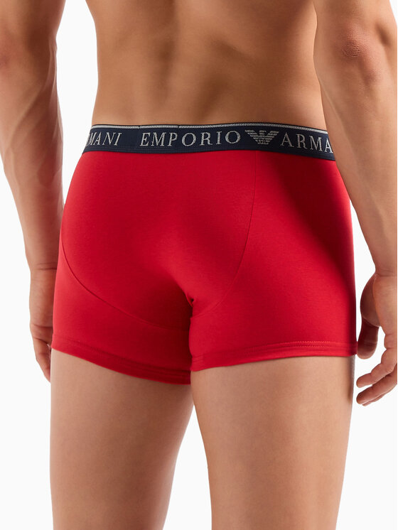Emporio Armani Underwear Emporio Armani Underwear Komplet 2 par bokserek 1117694R720 Czerwony