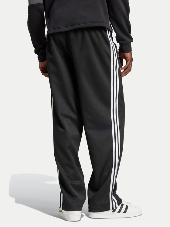 adidas adidas Melegítő alsó adicolor Firebird IZ4801 Fekete Baggy Fit