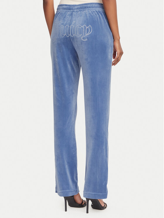 Juicy Couture Juicy Couture Spodnie dresowe Tina JCWBJ225307 Niebieski Regular Fit