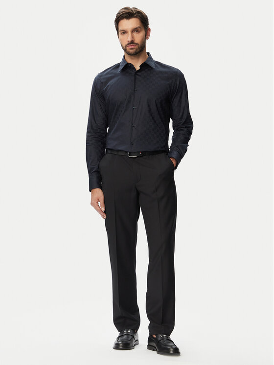 JOOP! JOOP! Ing Jsh-258Pierce3 30104051 Sötétkék Slim Fit