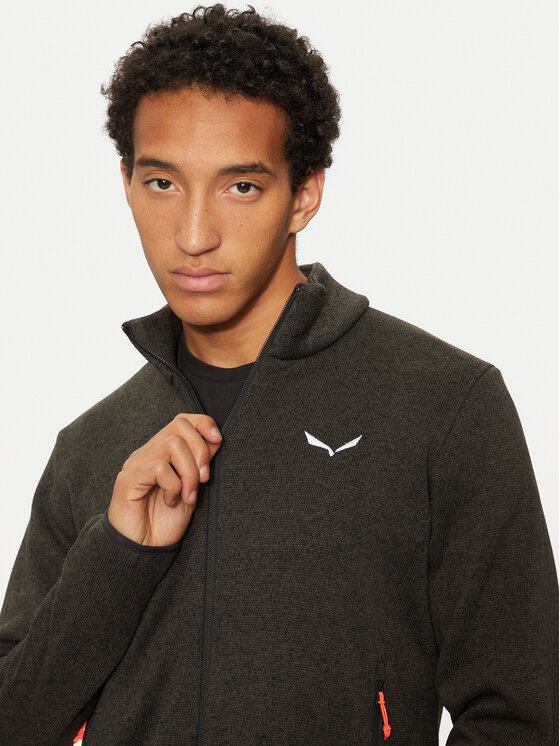 Salewa Salewa Fleecejacke Puez Rocca 29126 Grün Regular Fit
