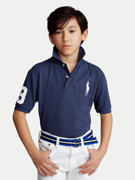 Polo Ralph Lauren Polo Ralph Lauren Polo majica 323670257014 Mornarsko modra Regular Fit