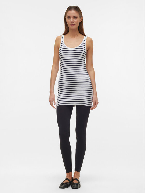 Vero Moda Vero Moda Tunika Maxi 10305779 Czarny Regular Fit