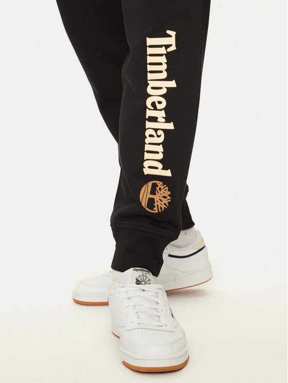 Timberland Timberland Donji dio trenerke TB0A5YFB0011 Crna Regular Fit