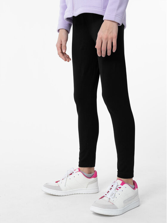 4F 4F Легінси 4FJAW23TTIGF093 Чорний Slim Fit