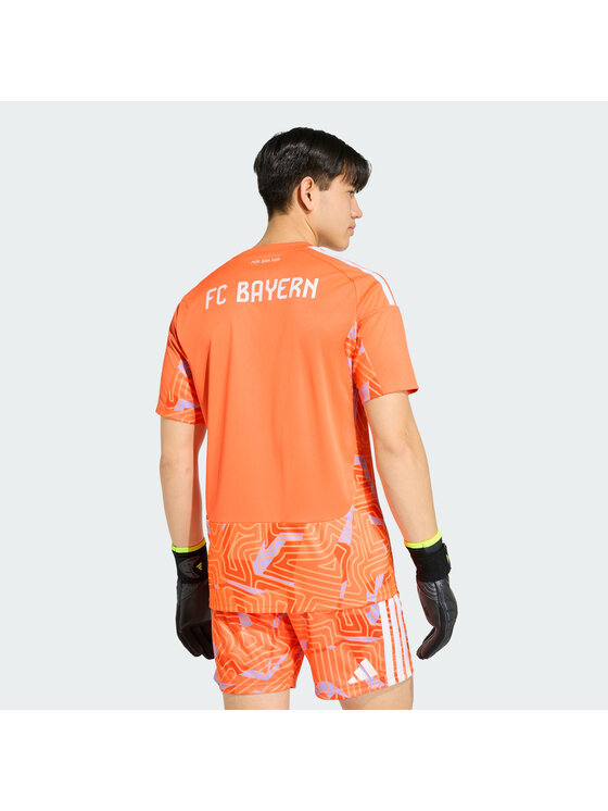 adidas adidas Koszulka techniczna 169184 Pomarańczowy Slim Fit