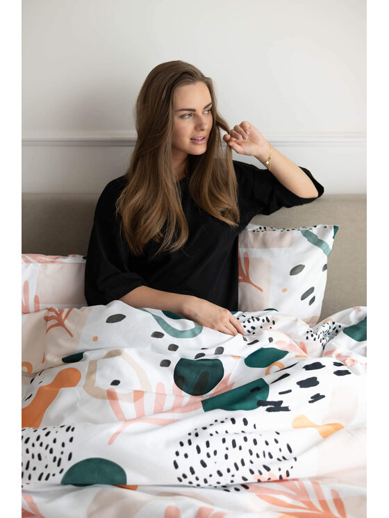 White pocket White pocket Piżama day&night Czarny Oversize