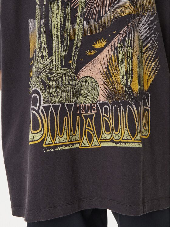 Billabong Billabong Póló Sun Chasing EBJZT00581 Fekete Loose Fit