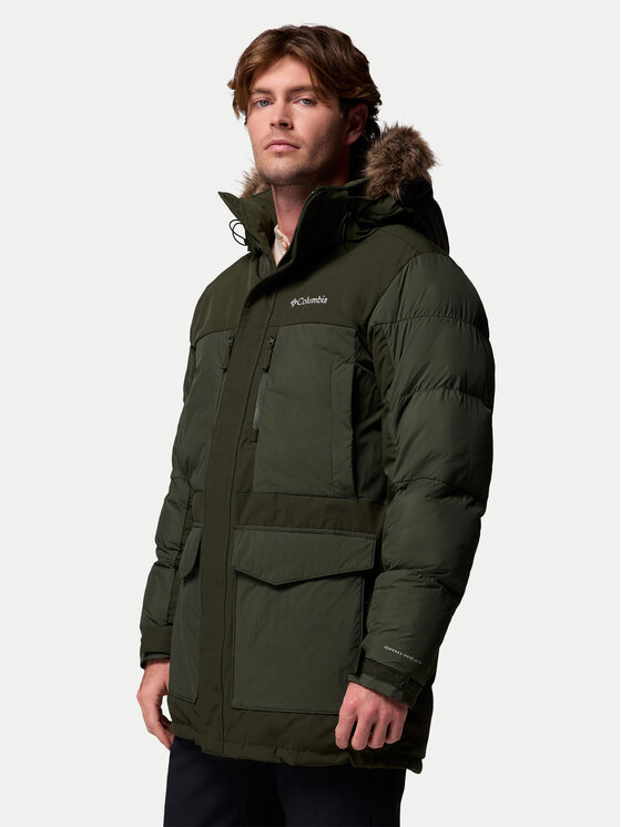 Columbia Columbia Μπουφάν χειμωνιάτικο Marquam Peak Fusion™ II 2088121 Πράσινο Regular Fit