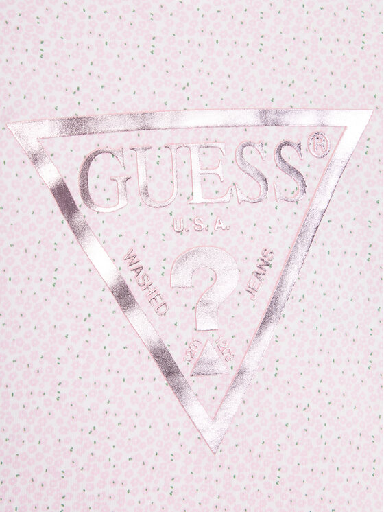Guess Guess Суитшърт J4GQ01 KA6R3 Розов Regular Fit