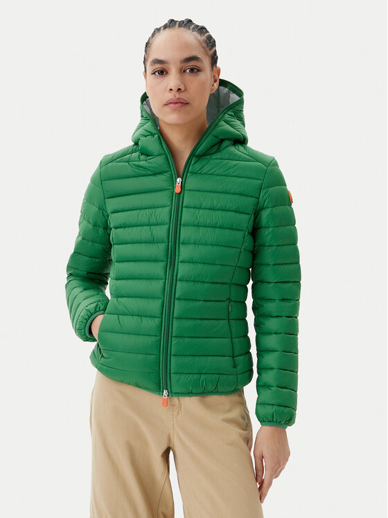 Női Save The Duck Átmeneti kabát, Méret: 0, Zöld, D33620W GIGA20