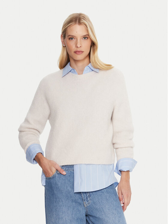 Marella Marella Sweater Tania 2523366352 Ekru Regular Fit
