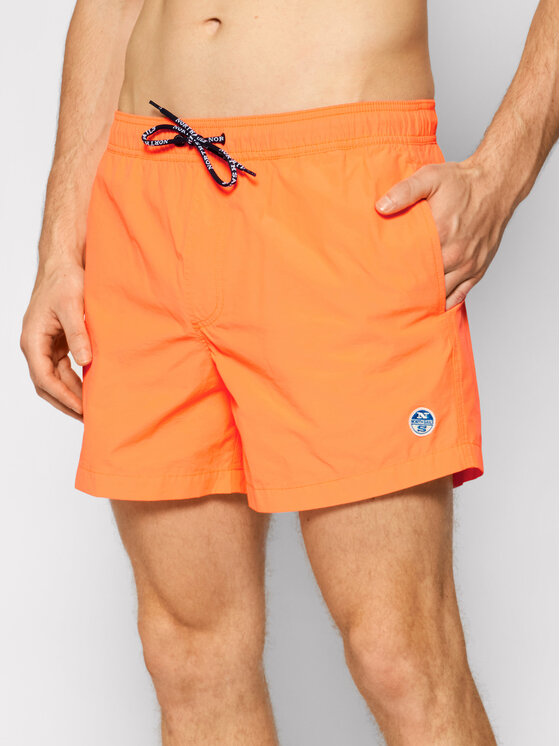 North Sails Pantaloncini da bagno Volley 673430 Arancione Regular Fit •  Modivo.it