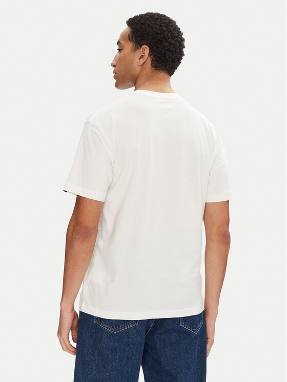 Vans Vans T-shirt Road Stop VN000M67 Écru Regular Fit