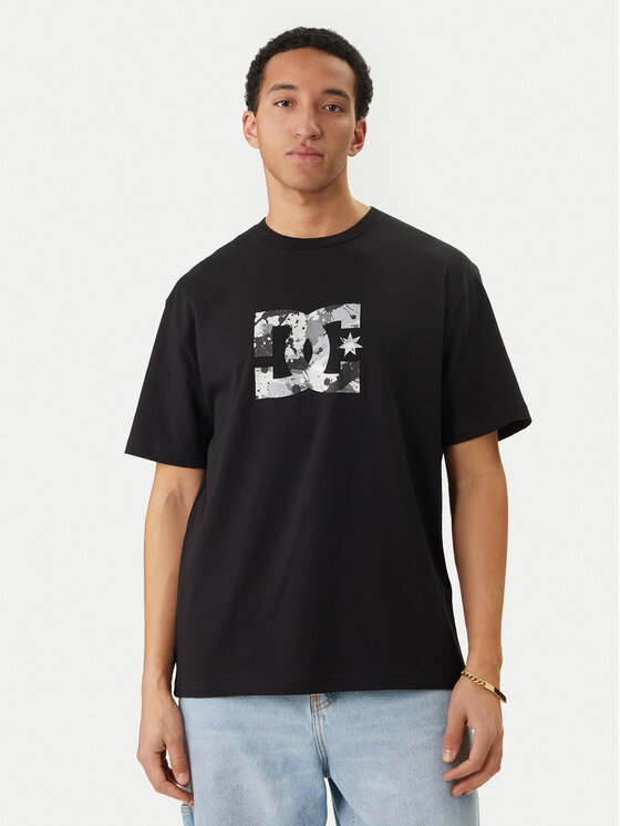 DC Shoes DC Shoes T-shirt Star Filled EDYZT04348 Nero Regular Fit