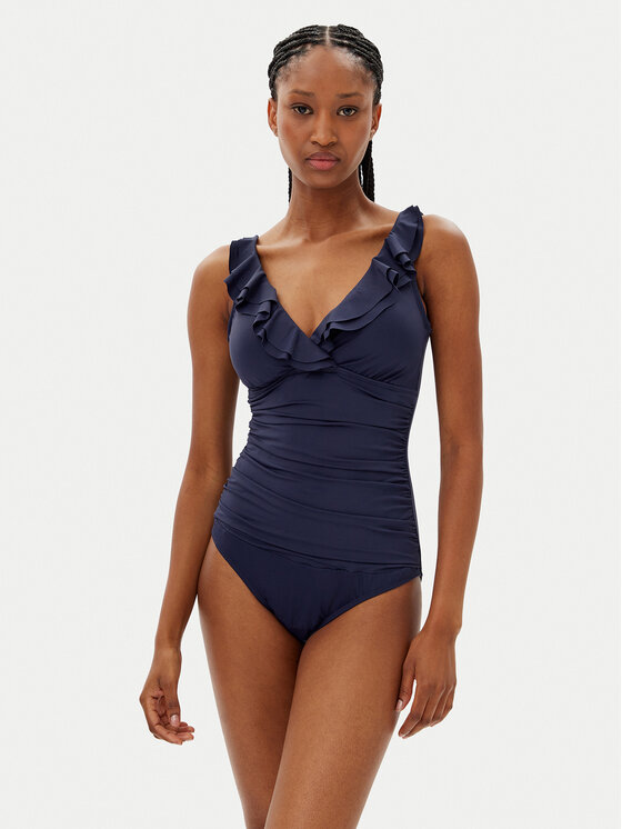 LAUREN RALPH LAUREN Bikiny 20101010 Tmavomodrá