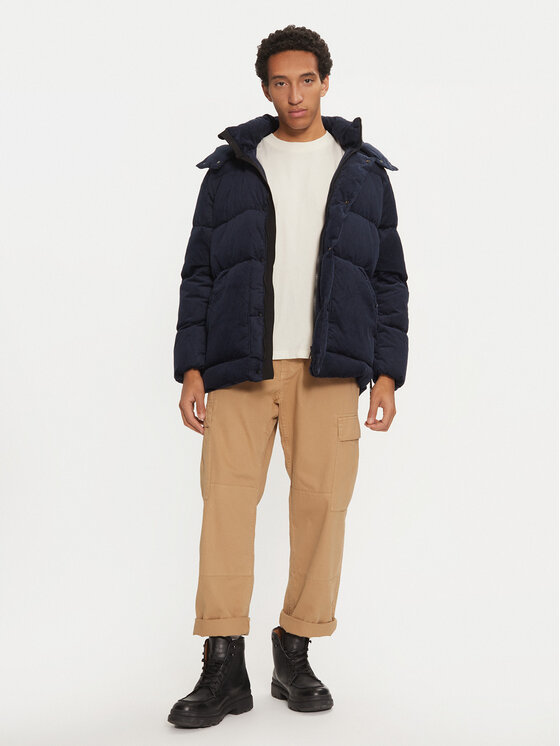 After Label After Label Kurtka puchowa Toledo A00047 Granatowy Regular Fit