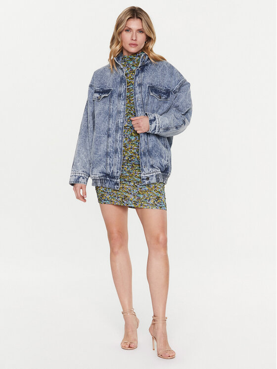 Gestuz Gestuz Τζιν μπουφάν Kandra 10906839 Μπλε Oversize