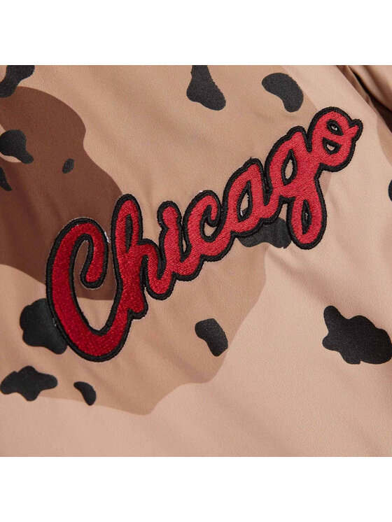 Mitchell & Ness Mitchell & Ness Kurtka bomber Reflective NBA Chicago Bulls Brązowy Standard Fit