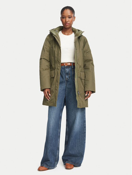 Tommy Hilfiger Tommy Hilfiger Parka WW0WW46533 Grün Relaxed Fit