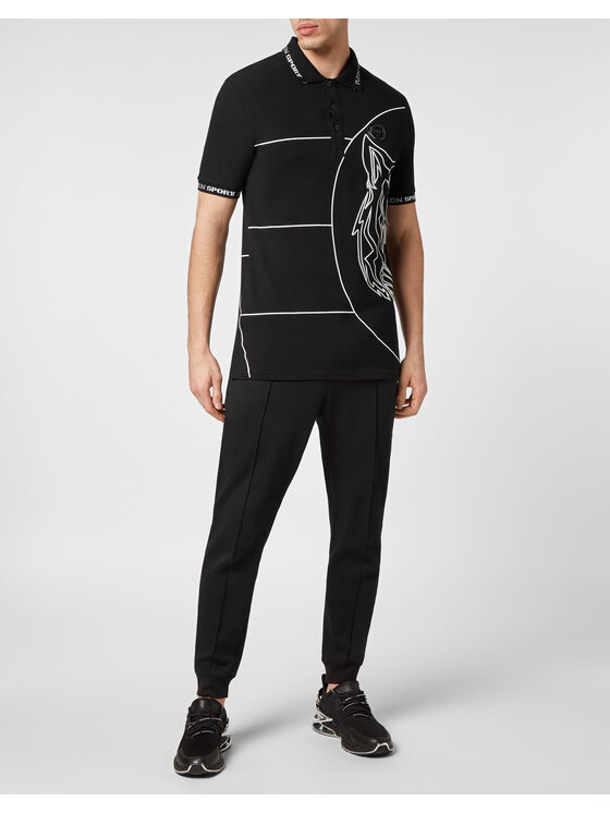 Plein Sport Plein Sport Polo 569 Nero Slim Fit