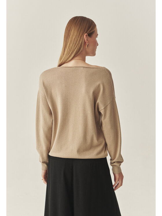 TATUUM TATUUM Sweter FLARE 1 Złoty