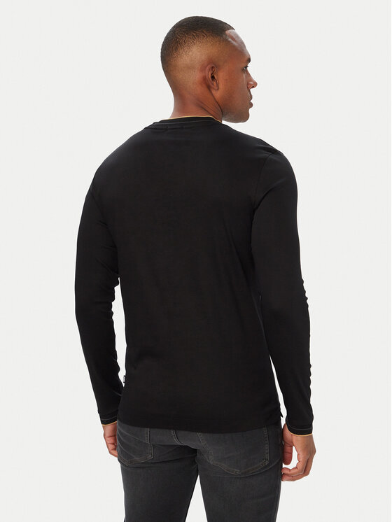 BOSS BOSS Longsleeve H-Tenison 195 50565601 Nero Slim Fit