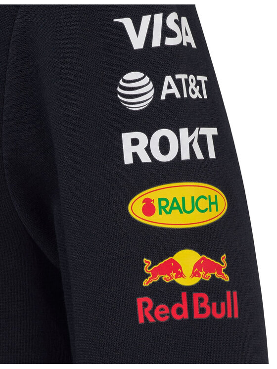 Red Bull Racing Red Bull Racing Bluza Team Pullover 2025 Granatowy Regular Fit