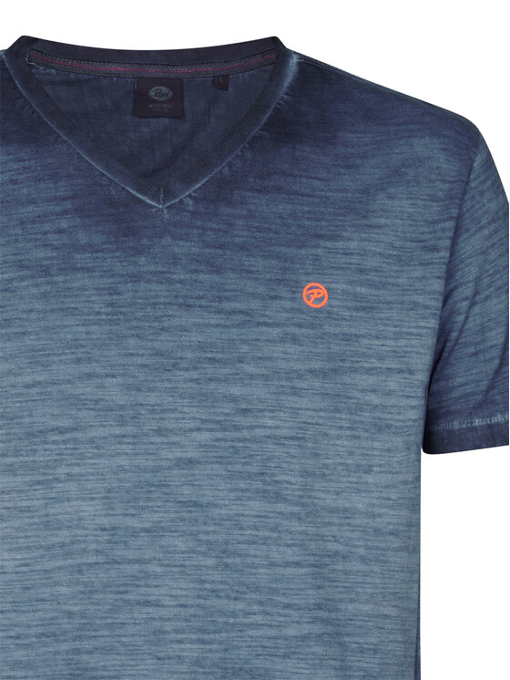 Petrol Industries Petrol Industries T-Shirt M-1050-TSV662 Tmavomodrá Regular Fit
