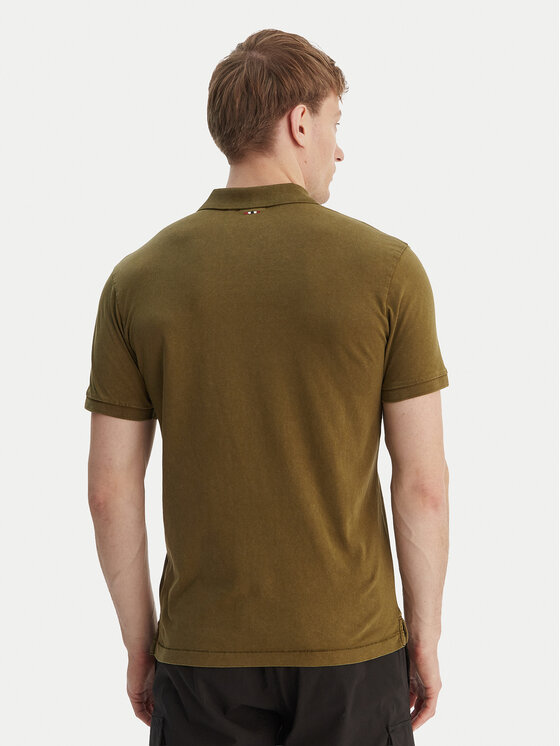 Napapijri Napapijri Poloshirt Elbas NP0A4GB4 Grün Regular Fit
