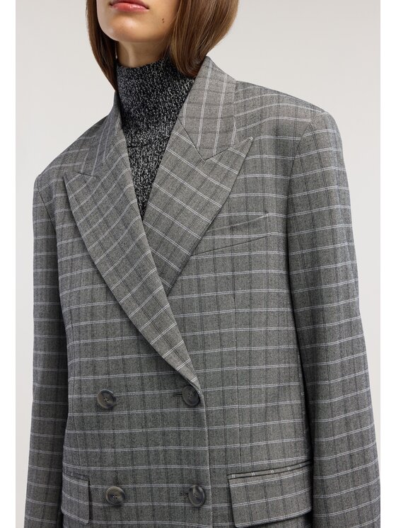 Trussardi Trussardi Giacca da abito Q976A200438N0CG Grigio Over Fit