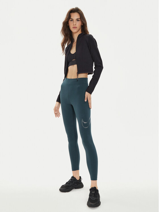 Nike Nike Tamprės FB8766 Žalia Tight Fit