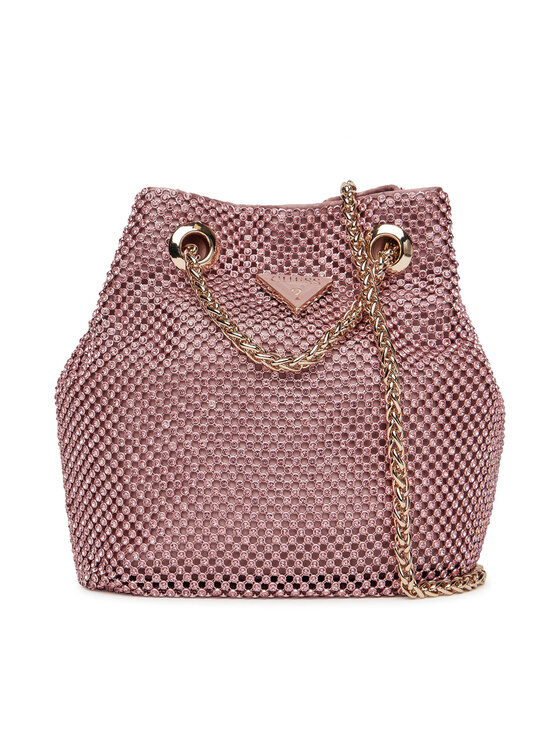 Geantă Guess Zalina Mini HWRP93 50750 Roz