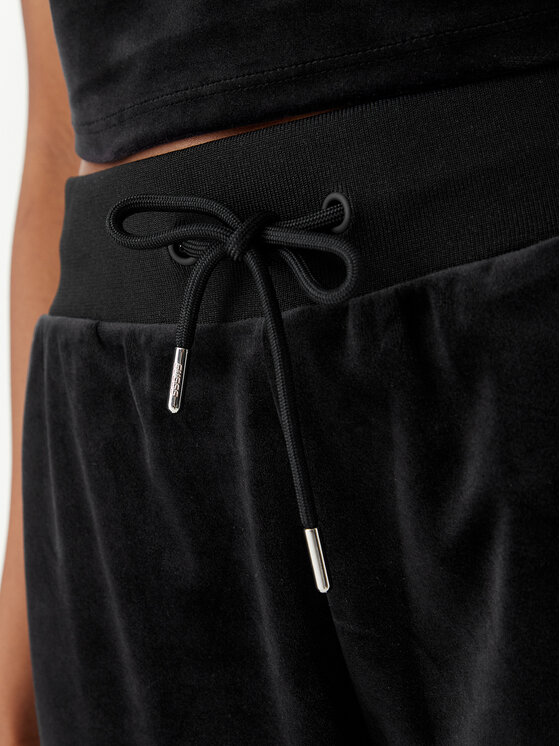 Guess Guess Donji dio trenerke V3BB27 K0232 Crna Regular Fit