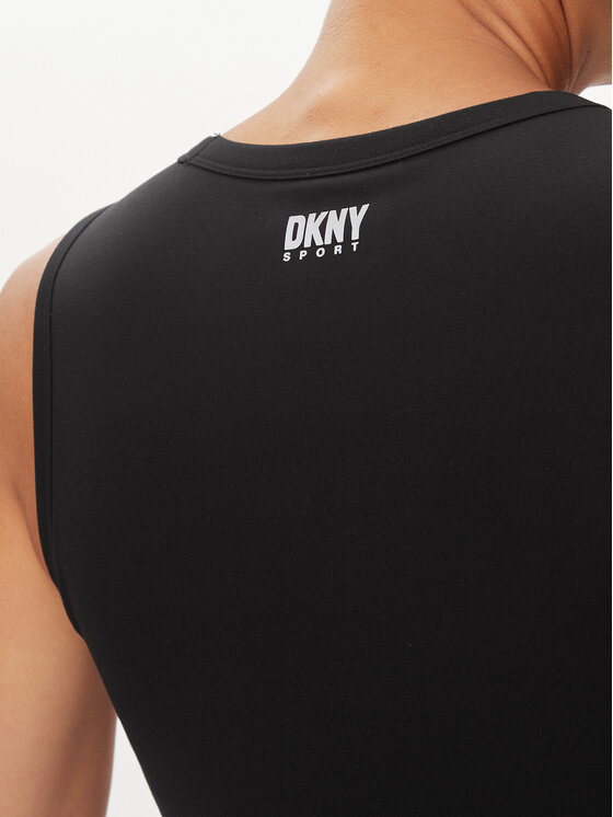 DKNY Sport DKNY Sport Φόρεμα καλοκαιρινό DP2D4754 Μαύρο Slim Fit