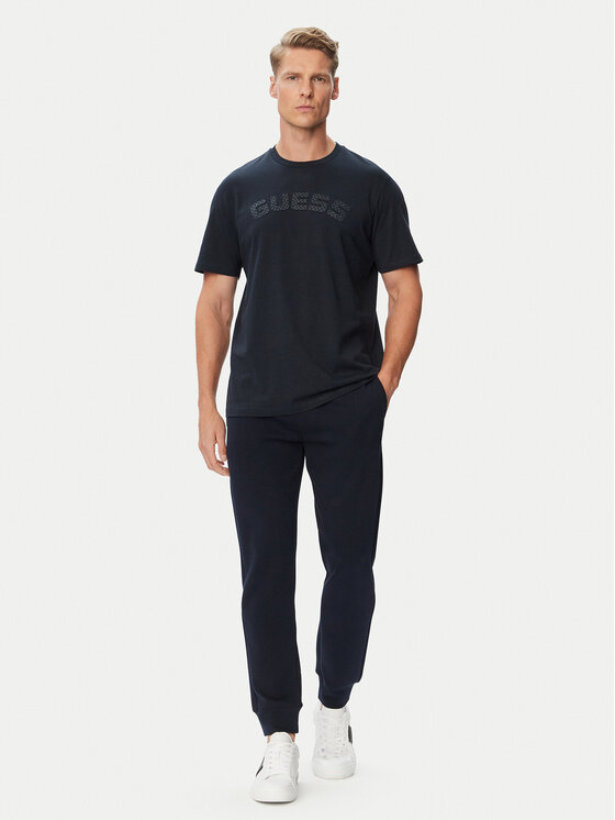 Guess Guess T-Shirt Z6BI04 K6534 Σκούρο μπλε Regular Fit
