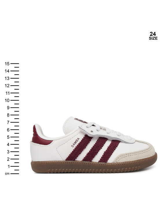 adidas adidas Sneakers Samba Og Comfort Closure Elastic Lace KZ8680 Alb