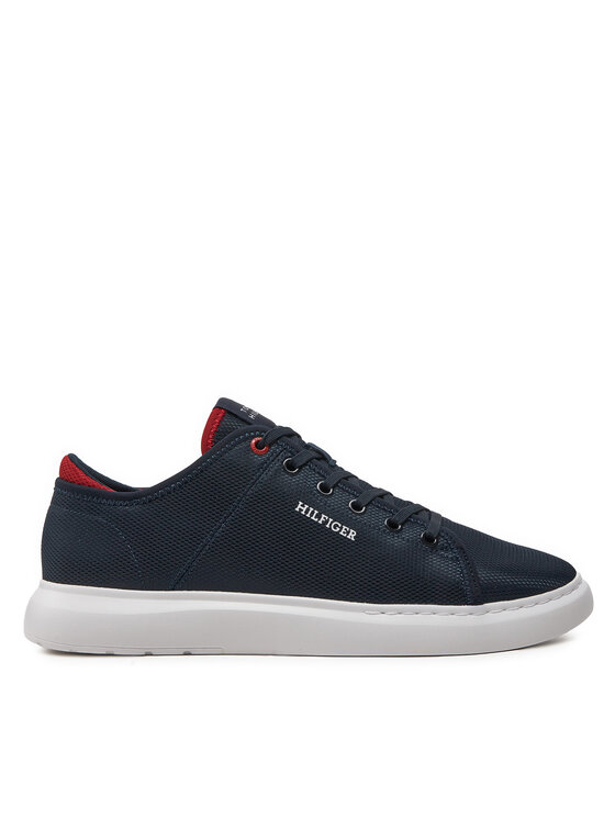 Tommy Hilfiger Sneakersy Lightweight Cup Mesh FM0FM05115 Tmavomodrá