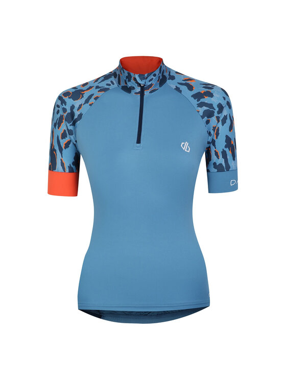 Dare2B Dare2B Koszulka rowerowa Follow Through Błękitny Short Fit