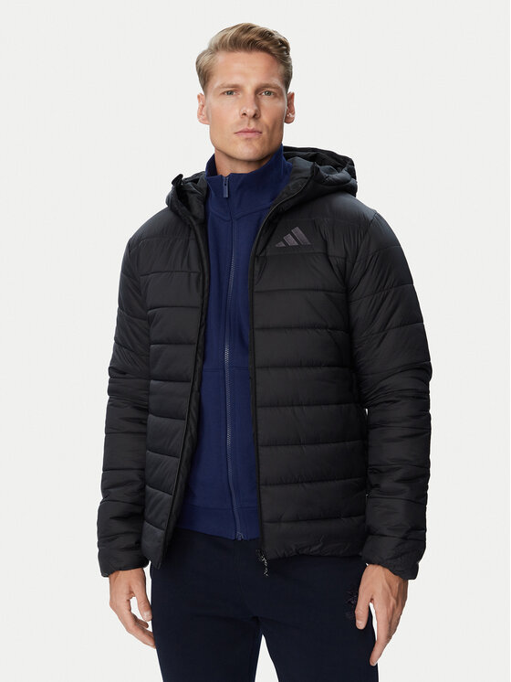 adidas adidas Outdoor яке Terrex Multi Essentials Climawarm Insulated Hooded Jacket KX4221 Черен Regular Fit