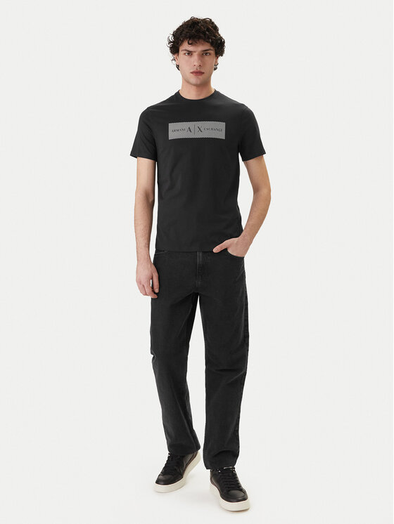 Armani Exchange Armani Exchange Marškinėliai XM002472 AF10356 UB101 Tamsiai mėlyna Slim Fit