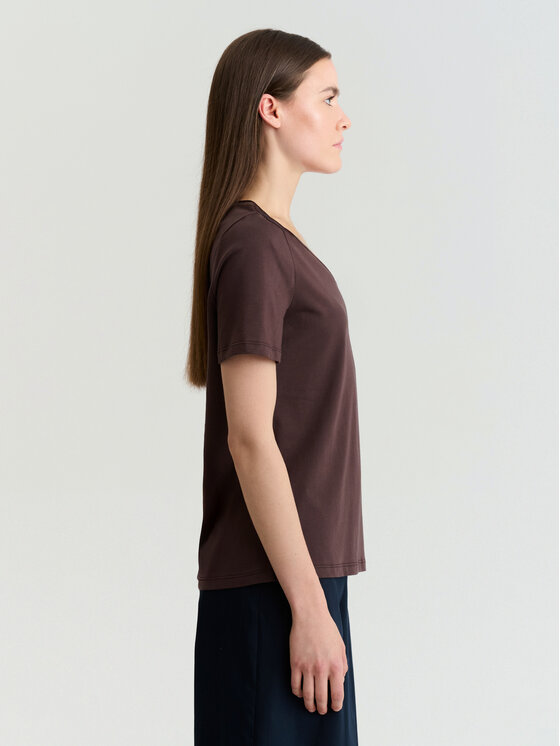 TATUUM TATUUM Blúzka MONSO Hnedá Classic Fit