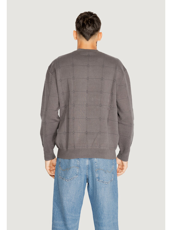 Armani Exchange Armani Exchange Sweter 6DZM6C ZM5AZ Szary To Fit