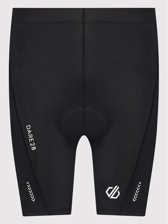 Dare2B Dare2B Szorty rowerowe Bold DMJ432 Czarny Slim Fit