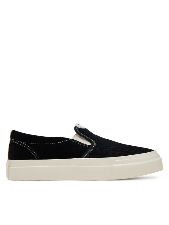 S.W.C Stepney Workers Club S.W.C Stepney Workers Club Sneakers aus Stoff Lister YA03014 Schwarz
